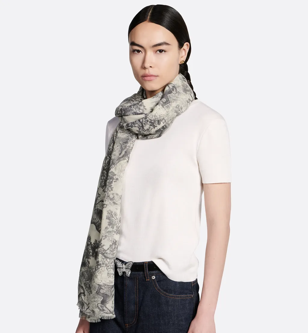 Toile De Jouy Sauvage Stole