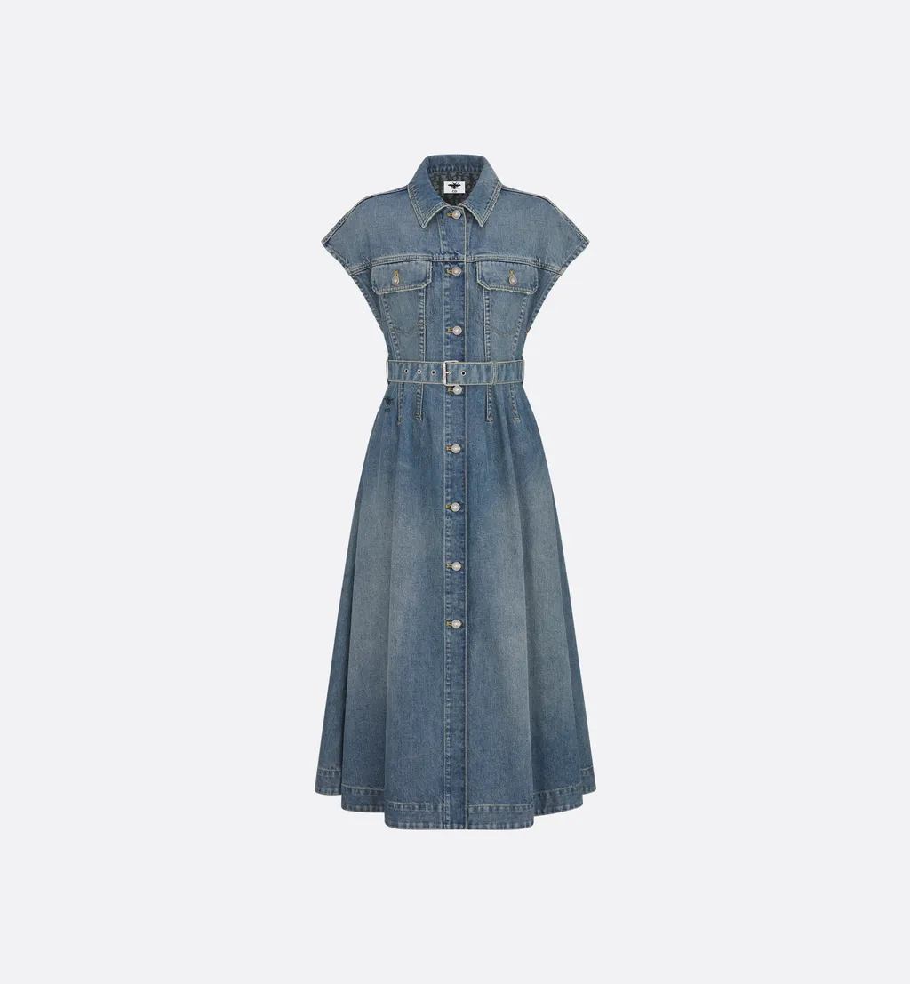 Mid-Length Flared Dress