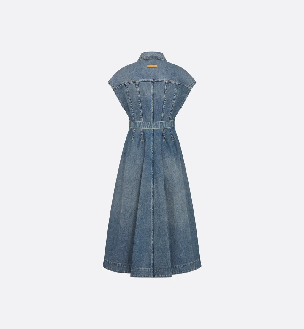 Mid-Length Flared Dress