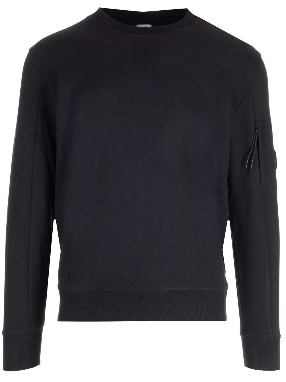 C.P. Company Logo Plaque Crewneck Sweatshirt