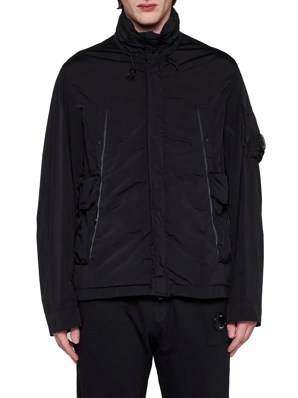 C.P. Company Lens-Detail Funnel Neck Jacket