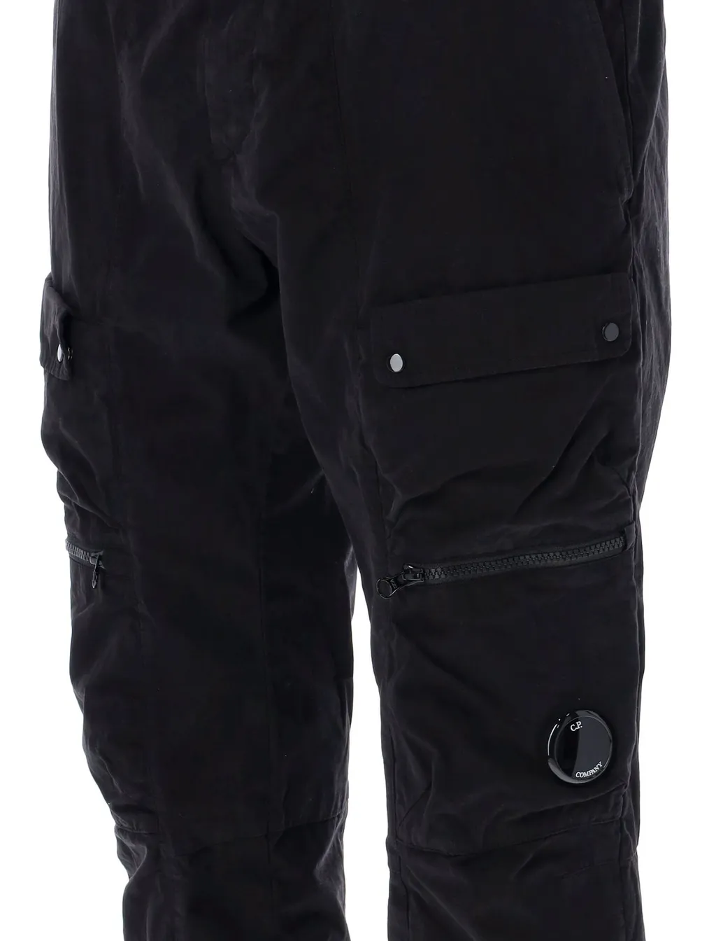 C.P. Company Logo Plaque Cargo Pants