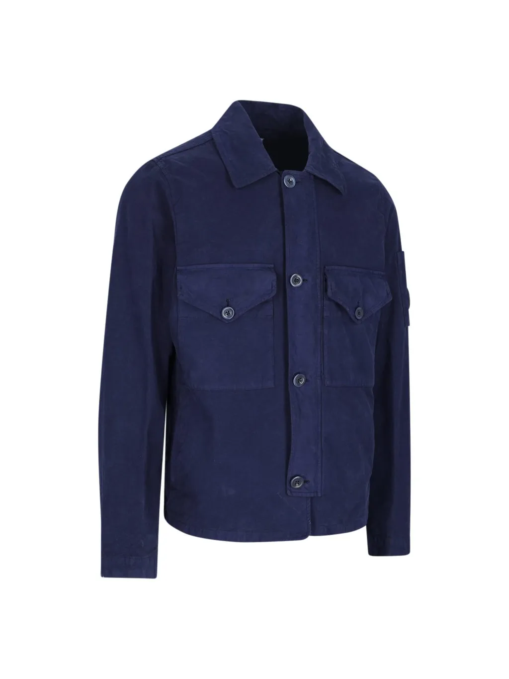 C.P. Company Pocket Detailed Buttoned Shirt Jacket