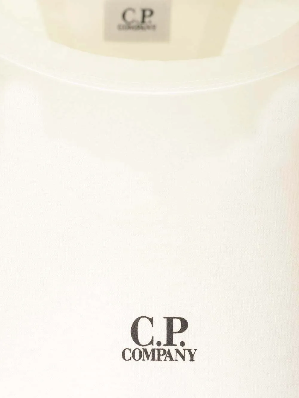 C.P. Company Logo Printed Crewneck T-Shirt