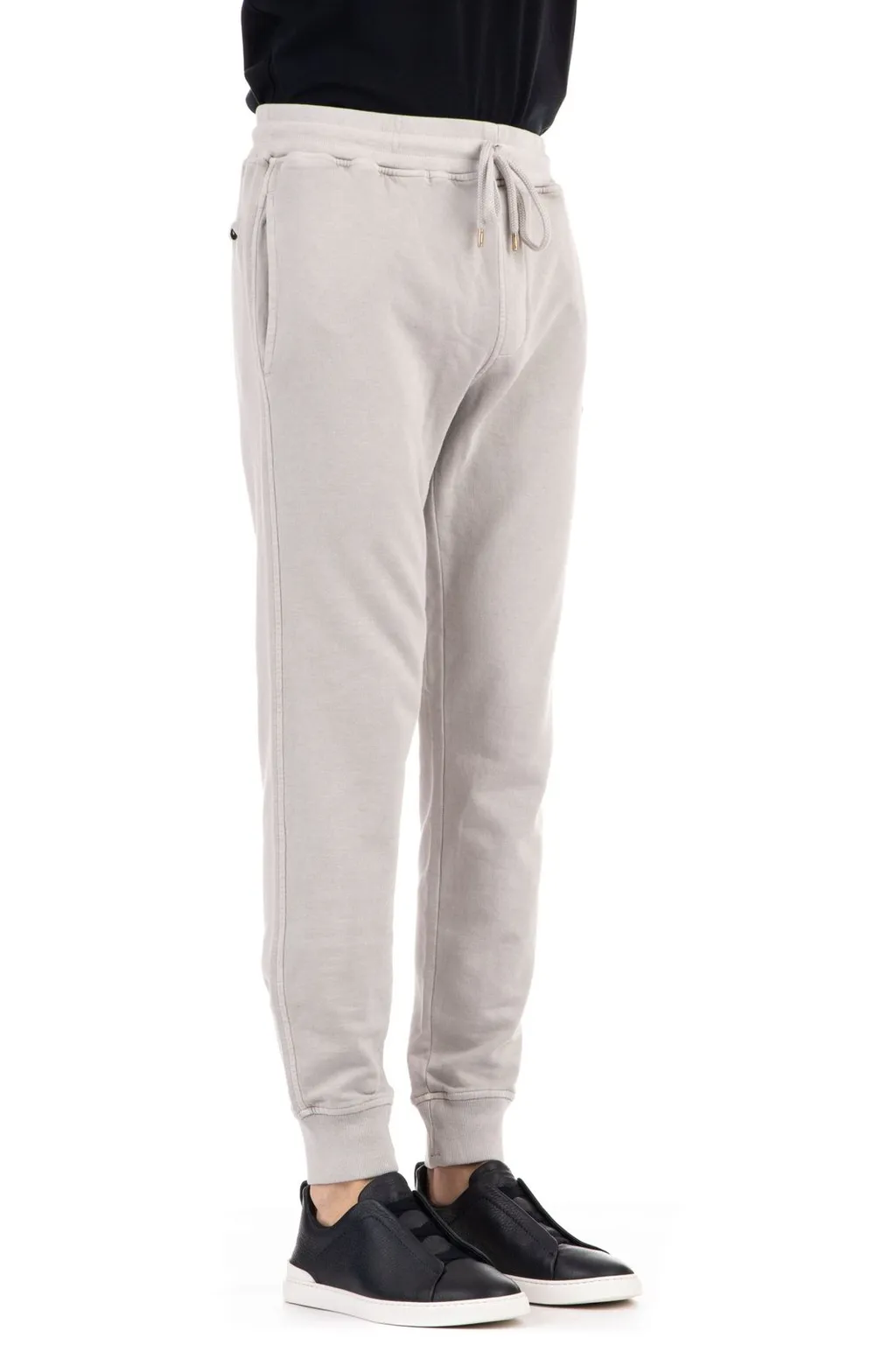 C.P. Company Logo Detailed Drawstring Trousers
