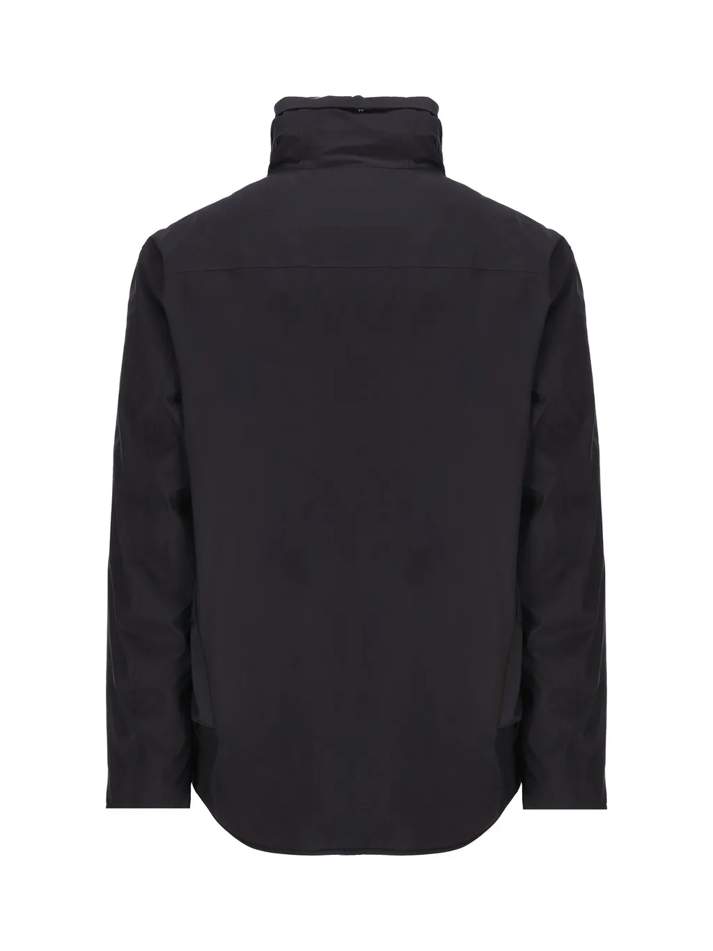 C.P. Company Logo-Printed High-Neck Windbreaker