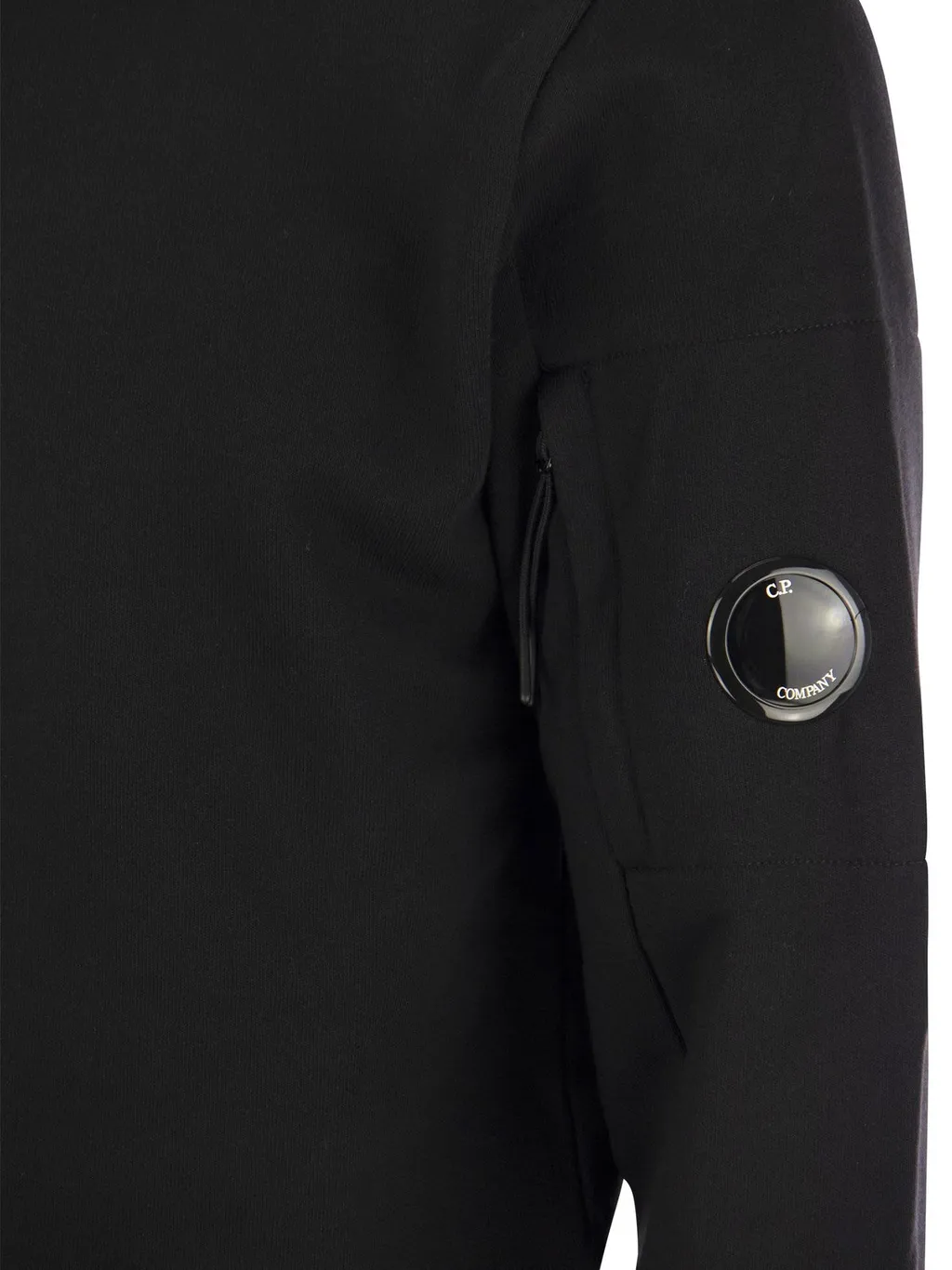 C.P. Company Lens-Detailed Crewneck Sweatshirt