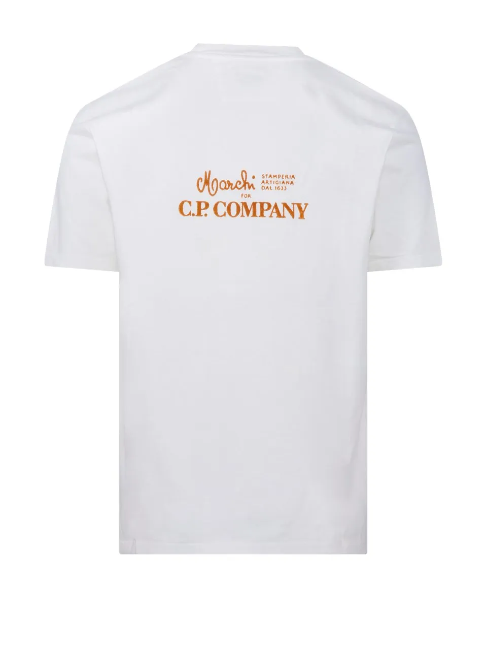 C.P. Company Logo Printed Crewneck T-Shirt