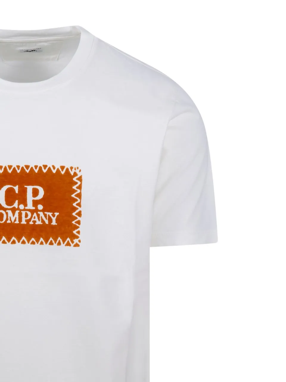 C.P. Company Logo Printed Crewneck T-Shirt
