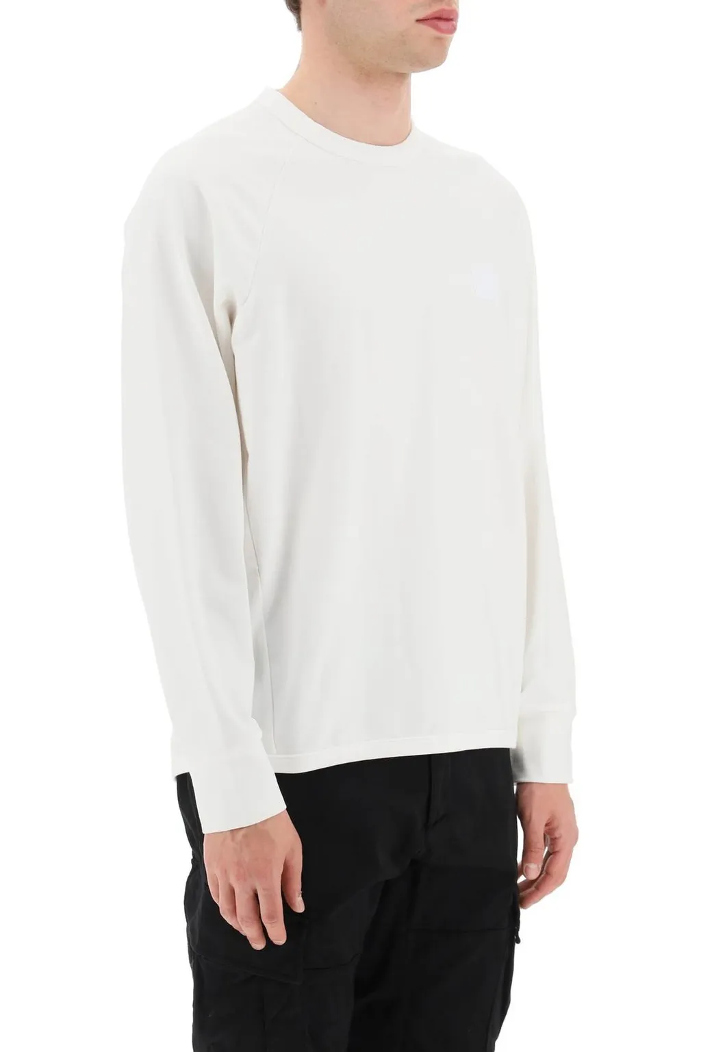 C.P. Company Logo-Patch Crewneck Sweatshirt