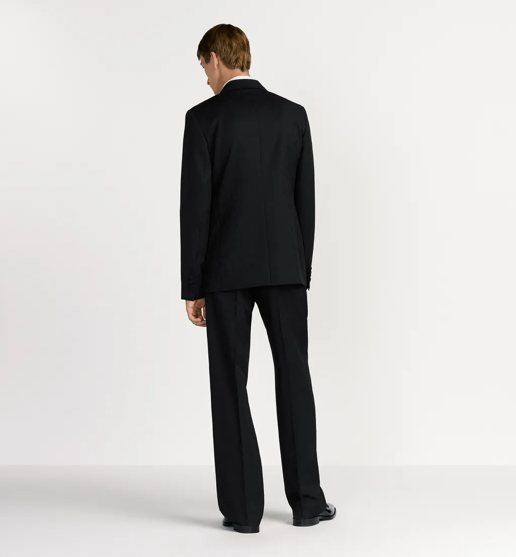 Loose-Fit Pants With Jacquard Lily Of The Valley