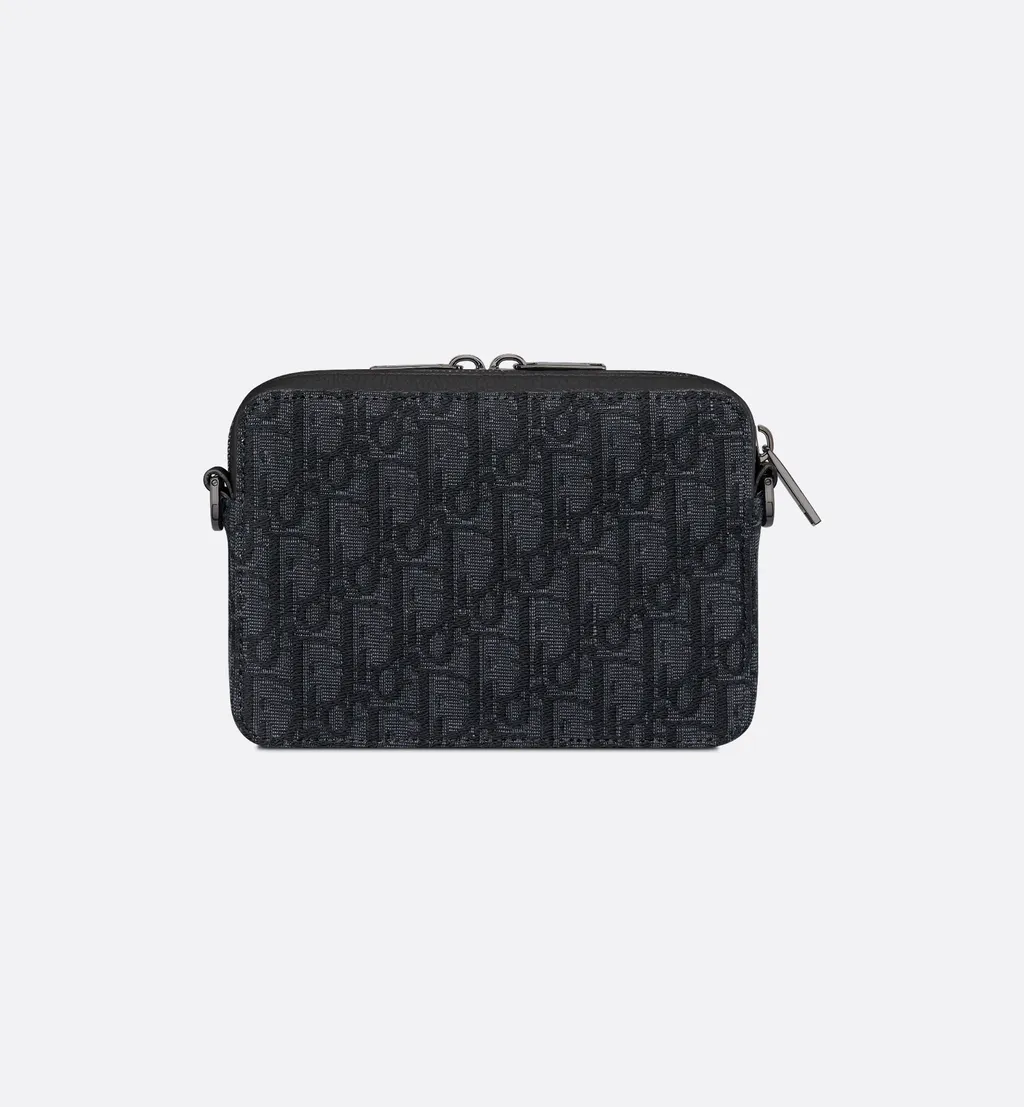 Zipped Pouch With Strap