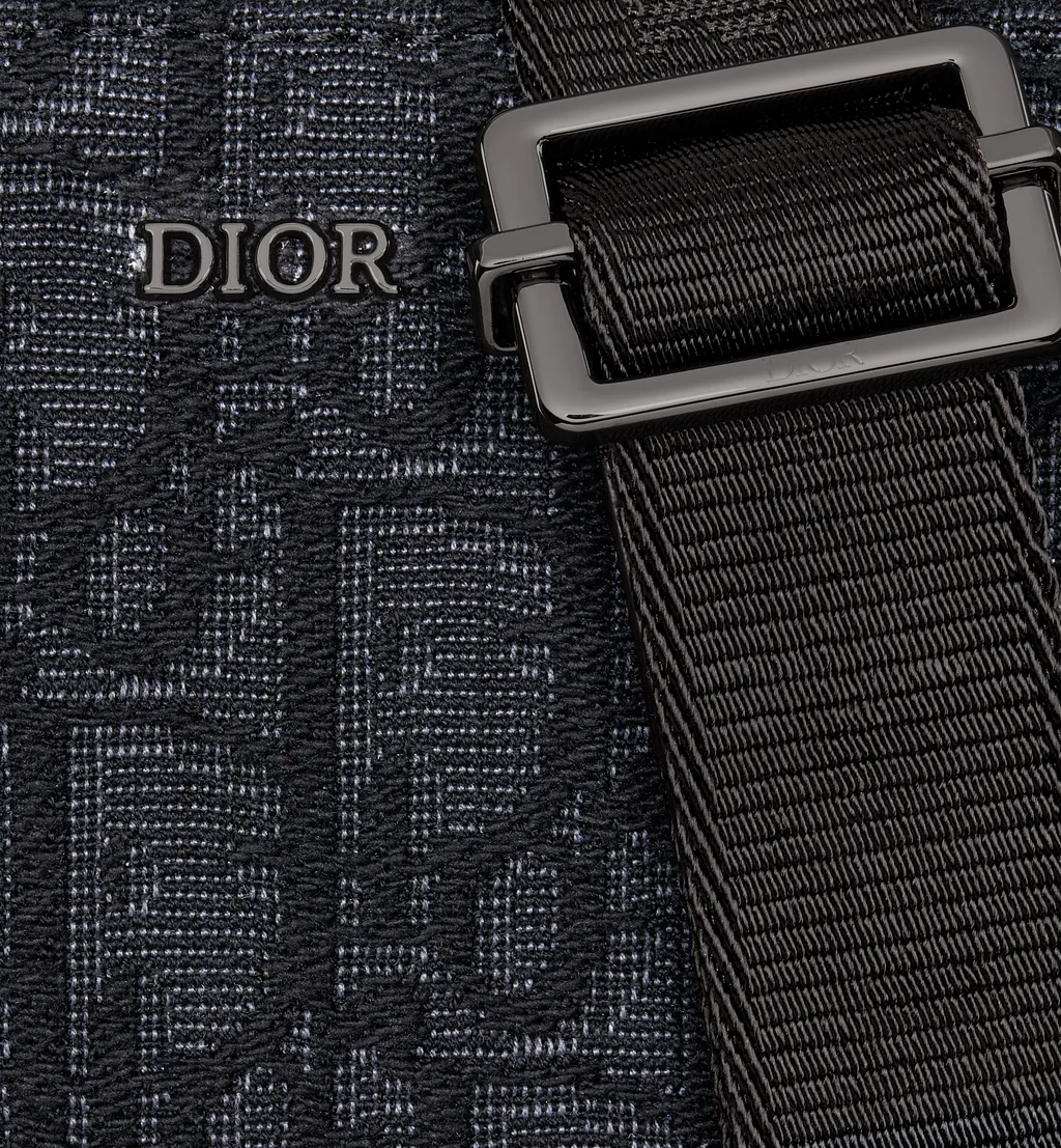 Zipped Pouch With Strap