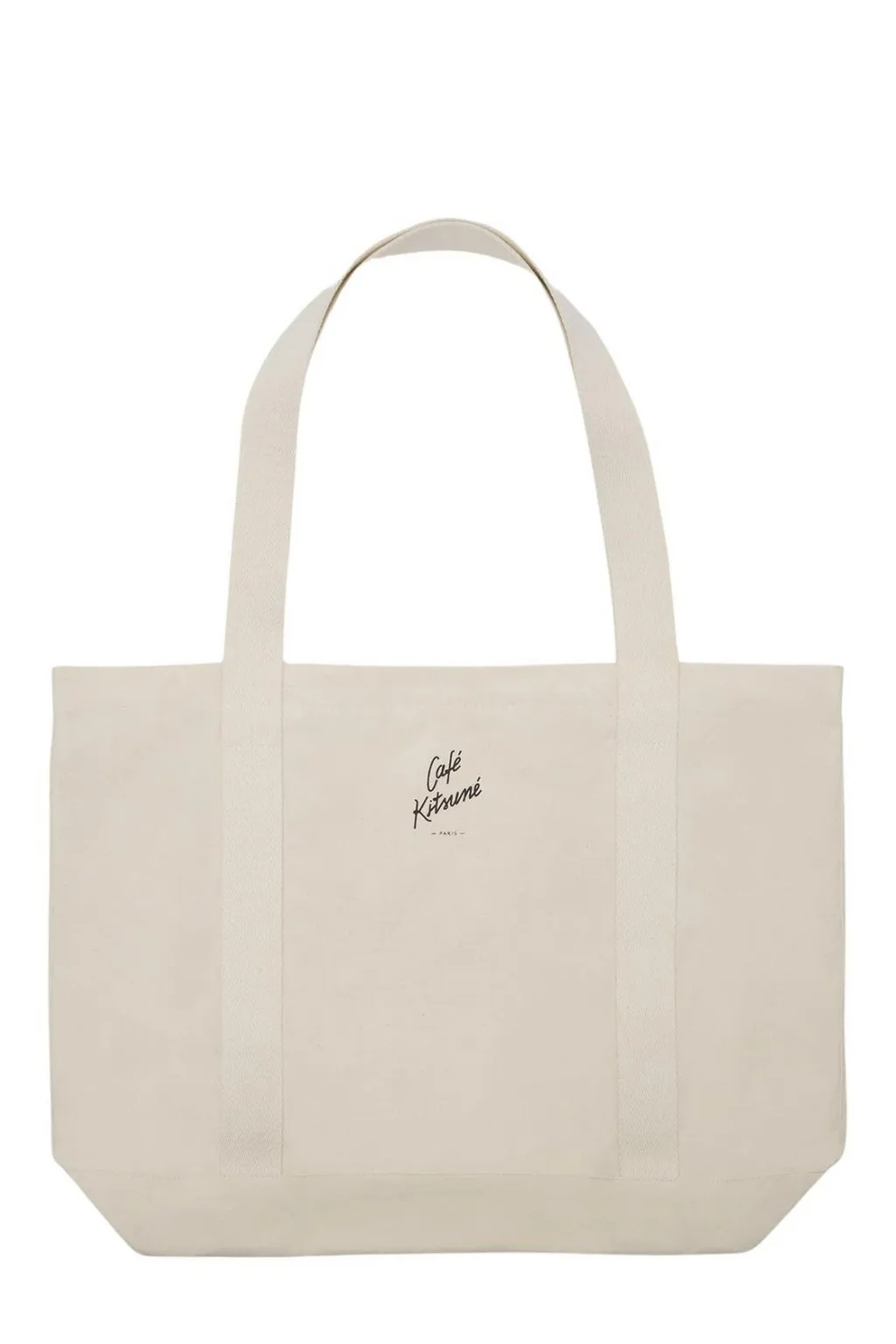 Café Kitsuné Fox Printed Top Handle Bag