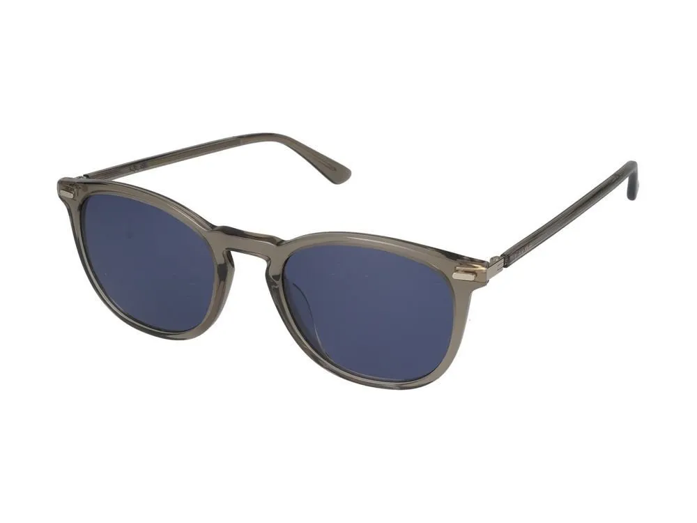 Calvin Klein Round-Frame Logo Print Sunglasses