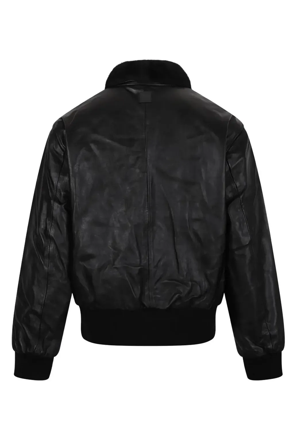 Calvin Klein Shearling-Collar Bomber Jacket