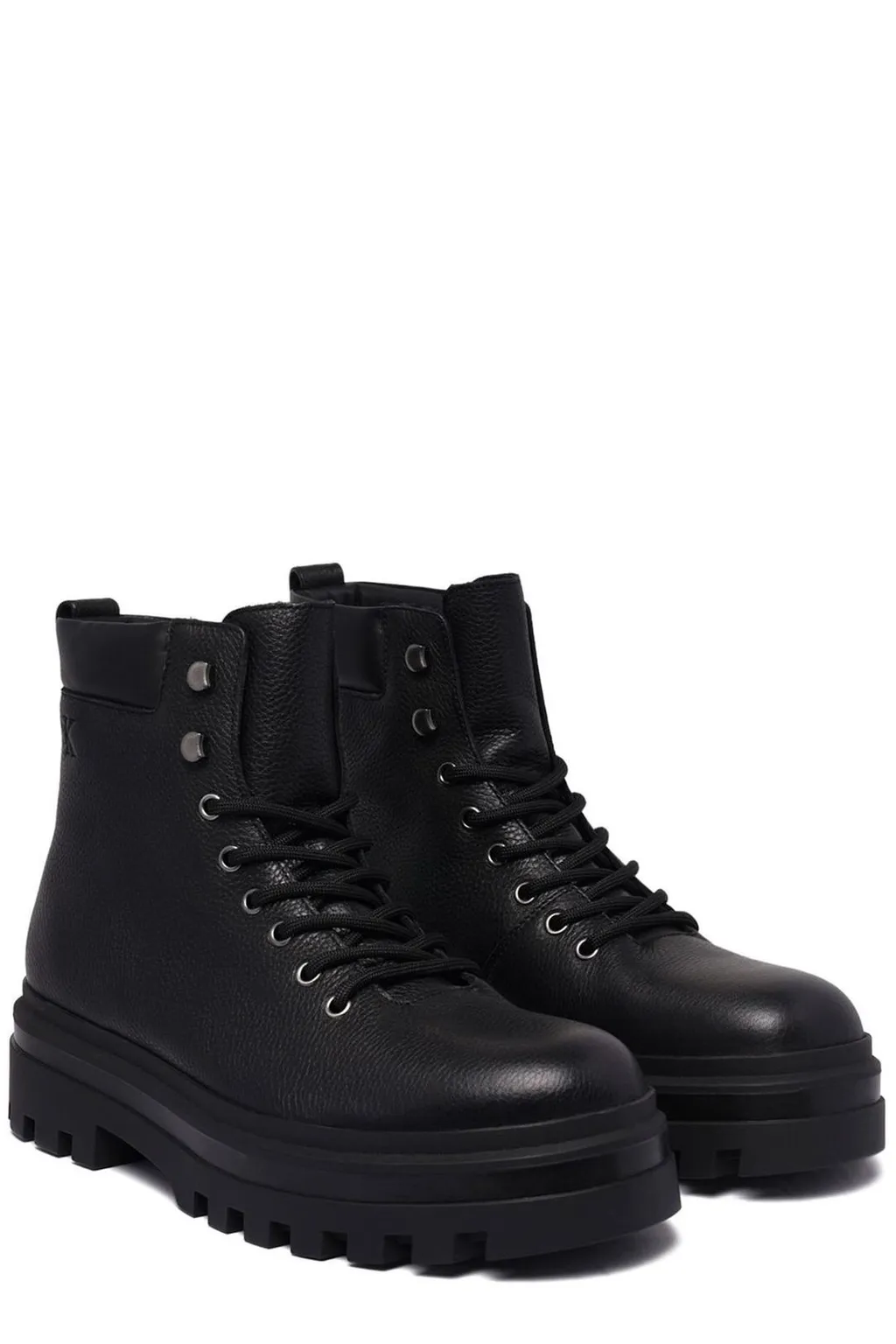 Calvin Klein Lace-Up Platform Boots