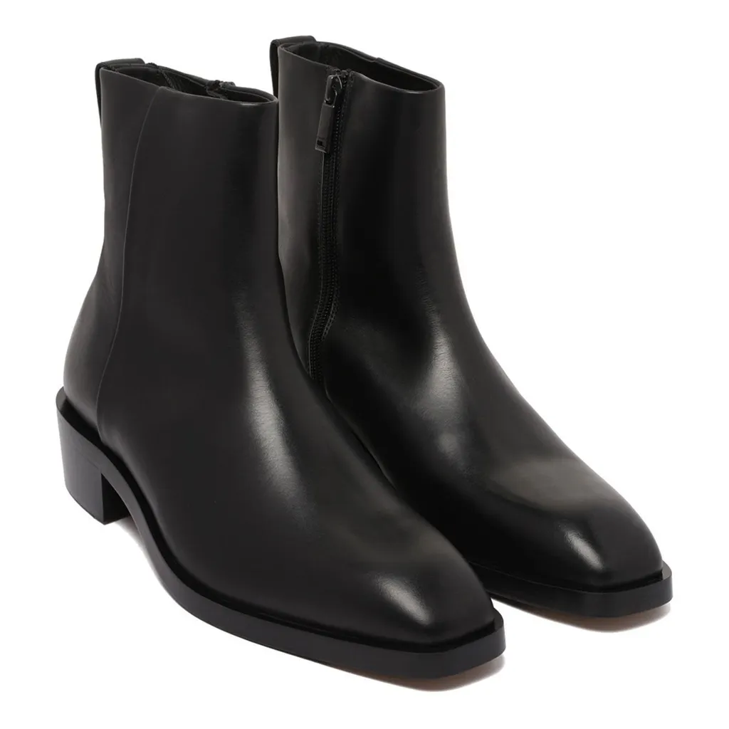 Calvin Klein Zip-Up Ankle Boots