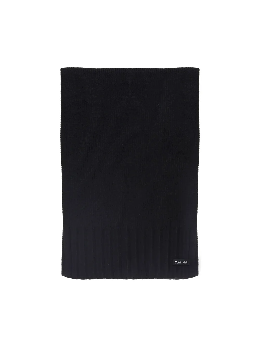 Calvin Klein Ribbed Knit Scarf