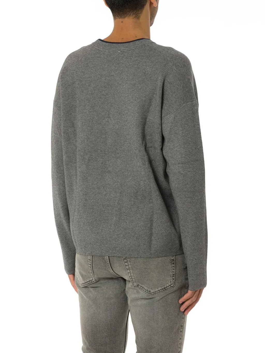 Calvin Klein Jeans Embossed Monogram Logo Relaxed Jumper