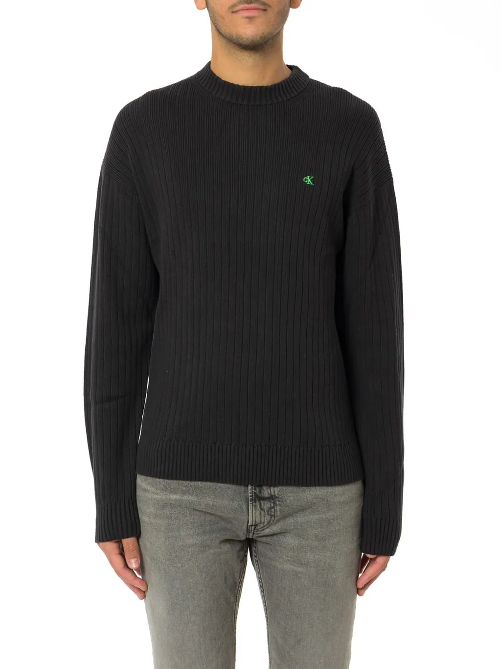Calvin Klein Jeans Monogram Ribbed Jumper
