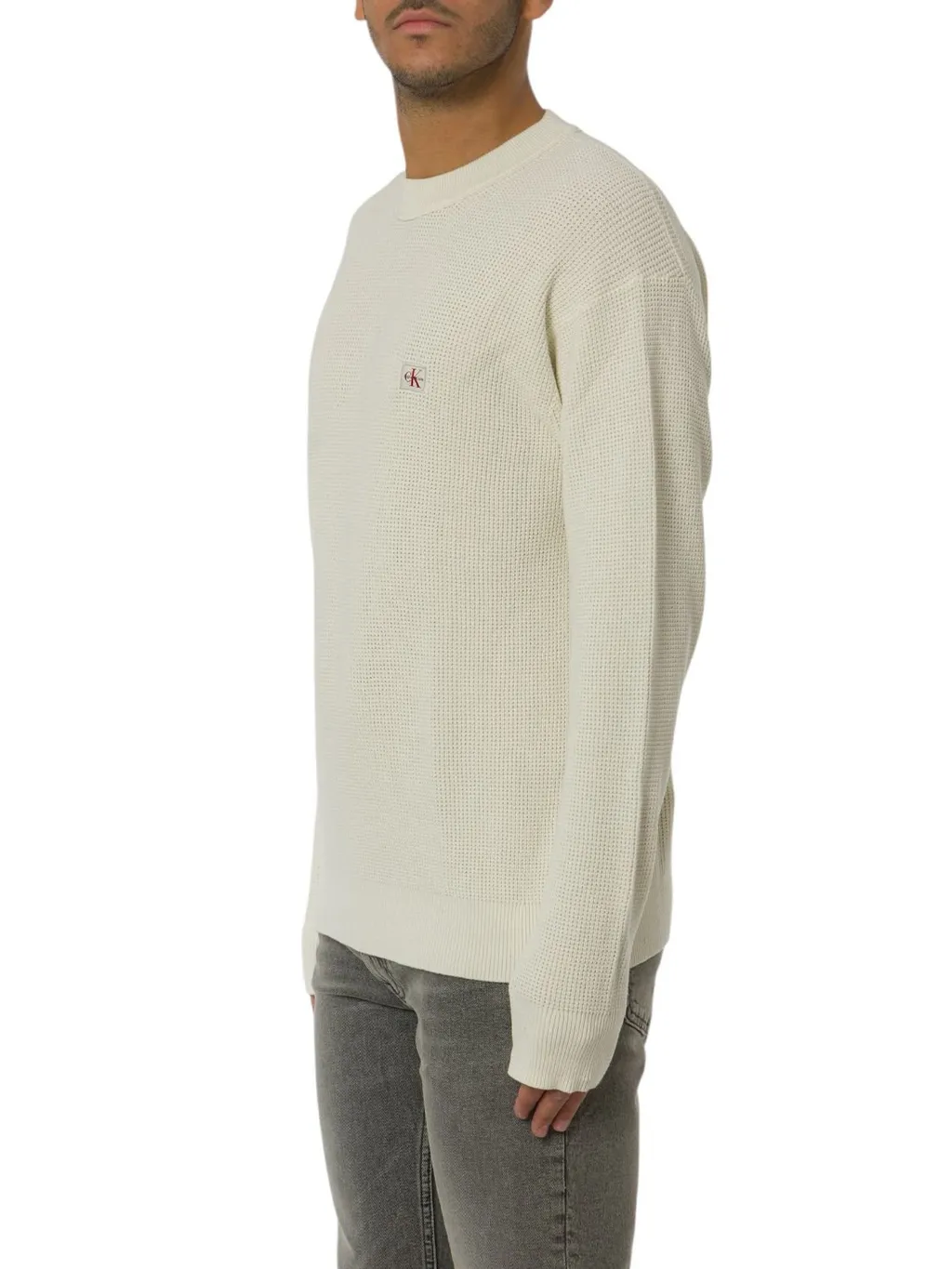 Calvin Klein Jeans Waffle Knit Jumper