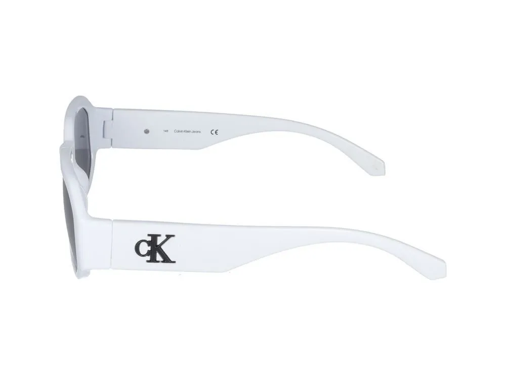 Calvin Klein Jeans Geometric Frame Sunglasses