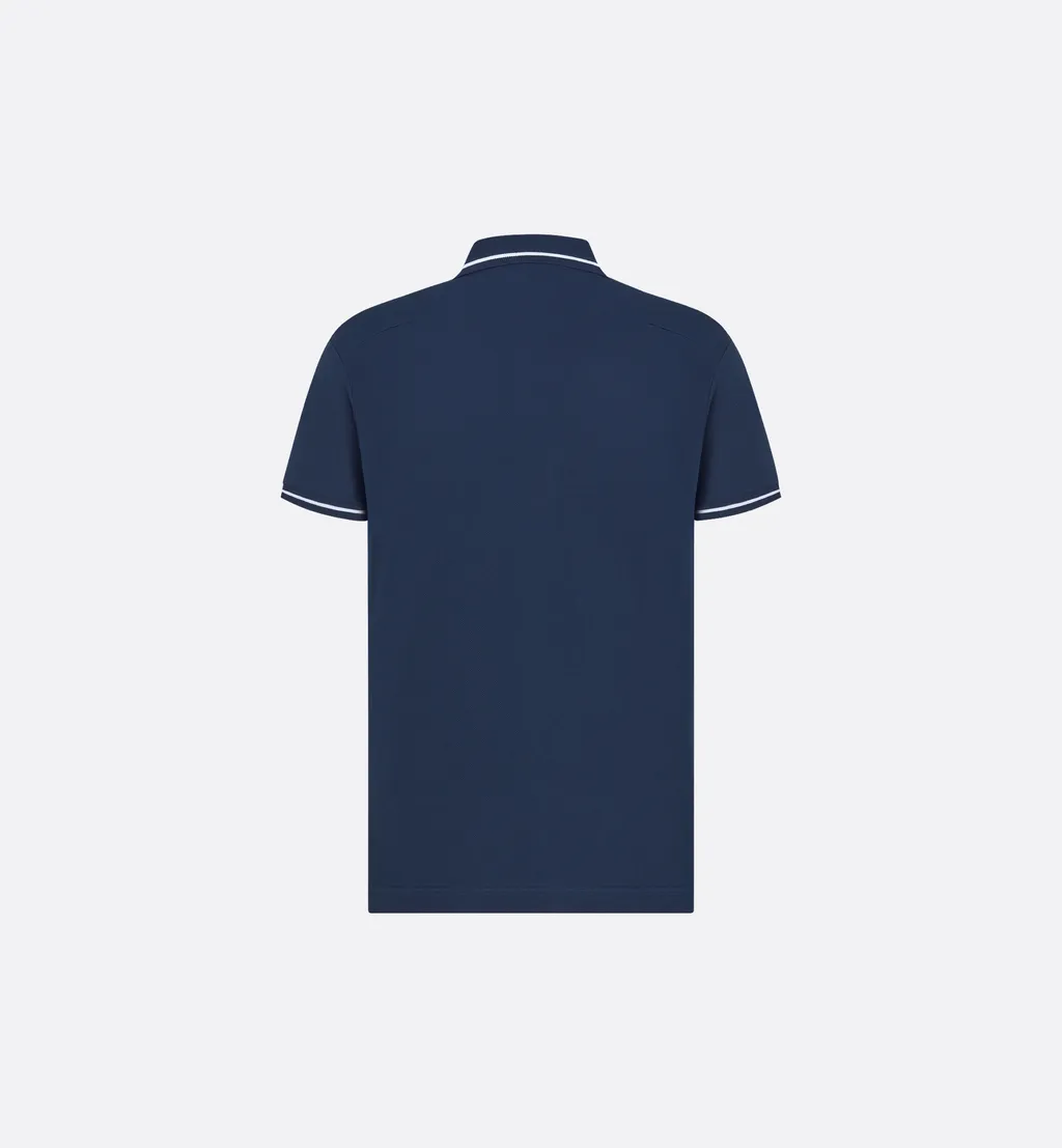 Polo Shirt With Bee Embroidery
