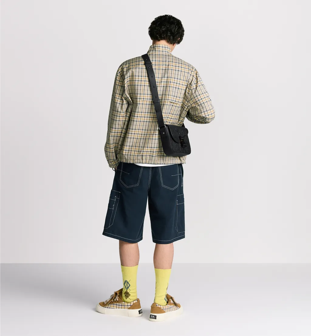 Small Saddle Messenger Bag With Flap