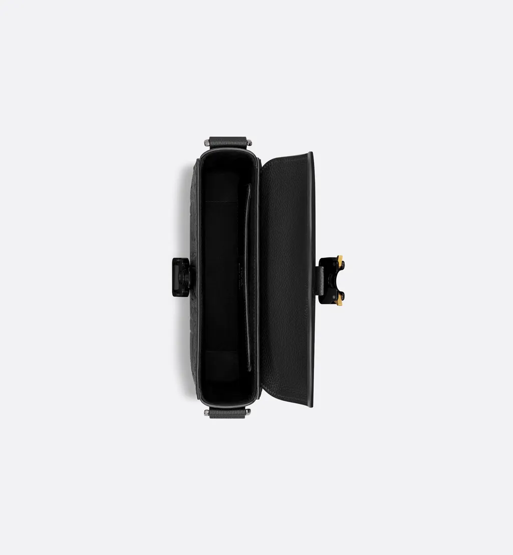 Small Saddle Messenger Bag With Flap
