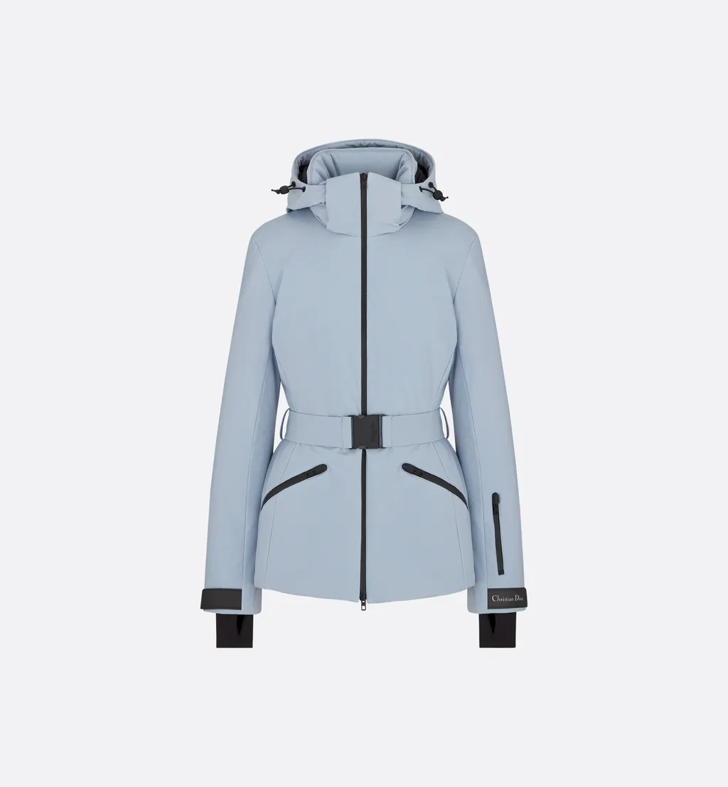 Dioralps Belted Puffer Jacket With Hood