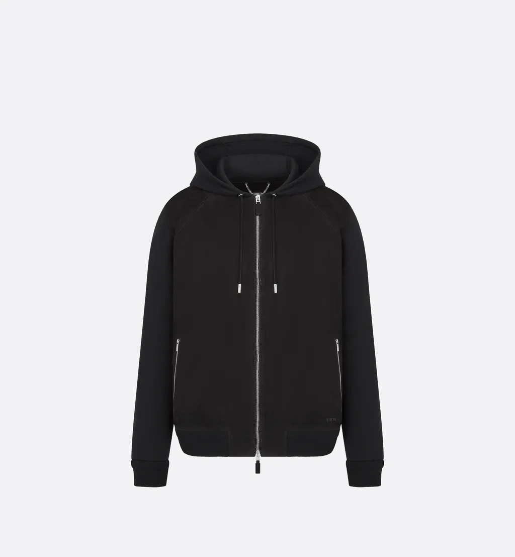 Dior Icons Zipped Hooded Sweatshirt