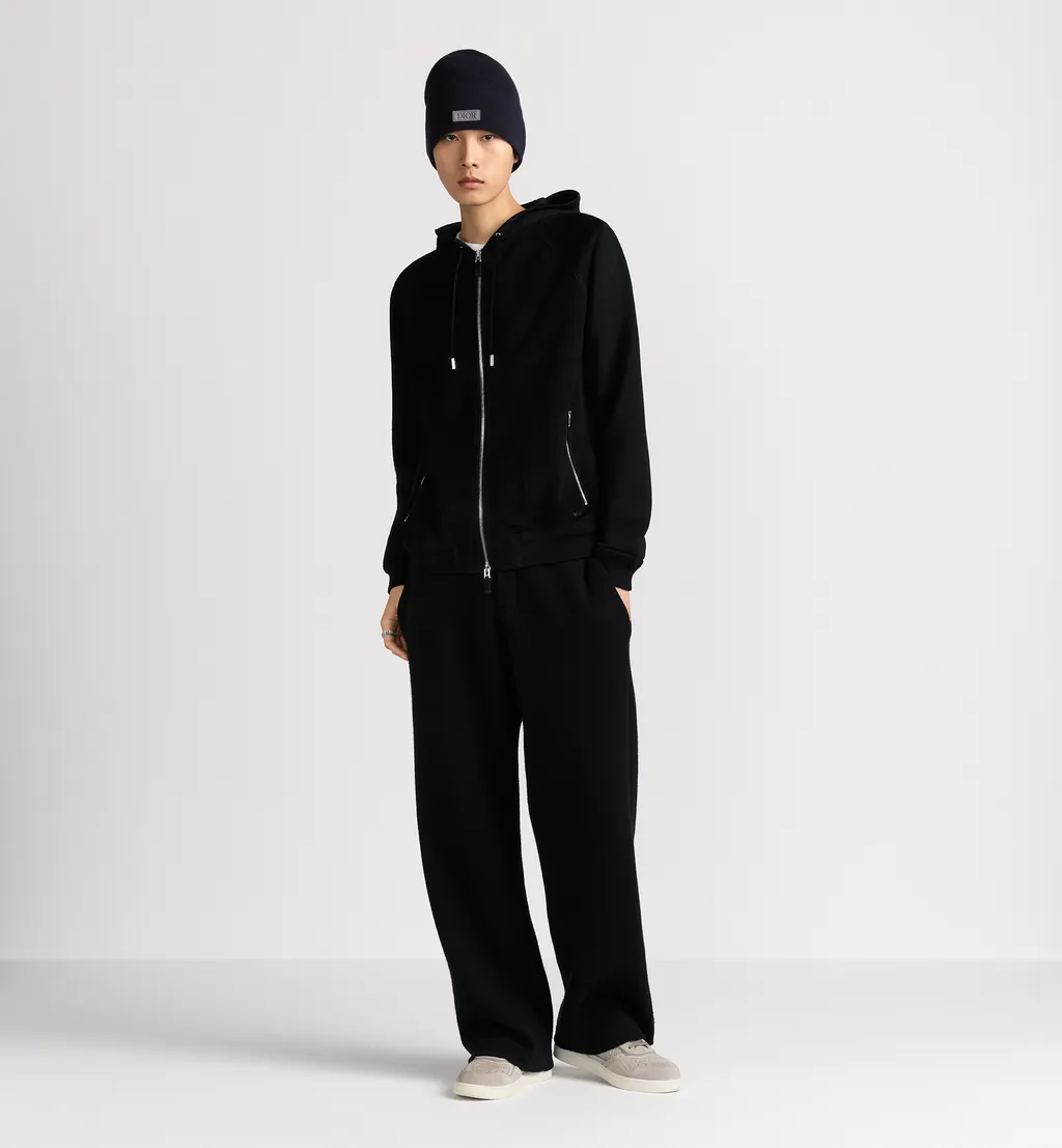 Dior Icons Zipped Hooded Sweatshirt