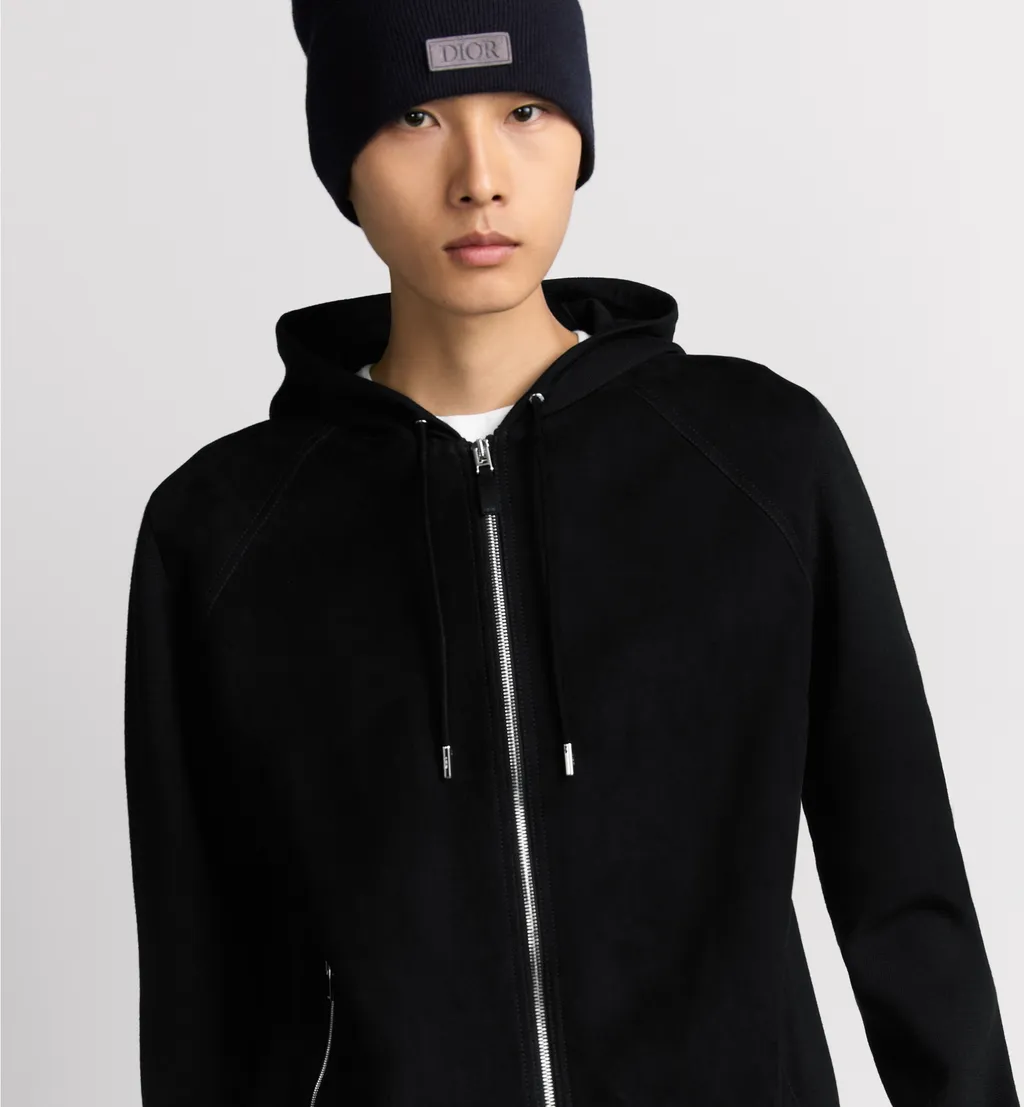 Dior Icons Zipped Hooded Sweatshirt