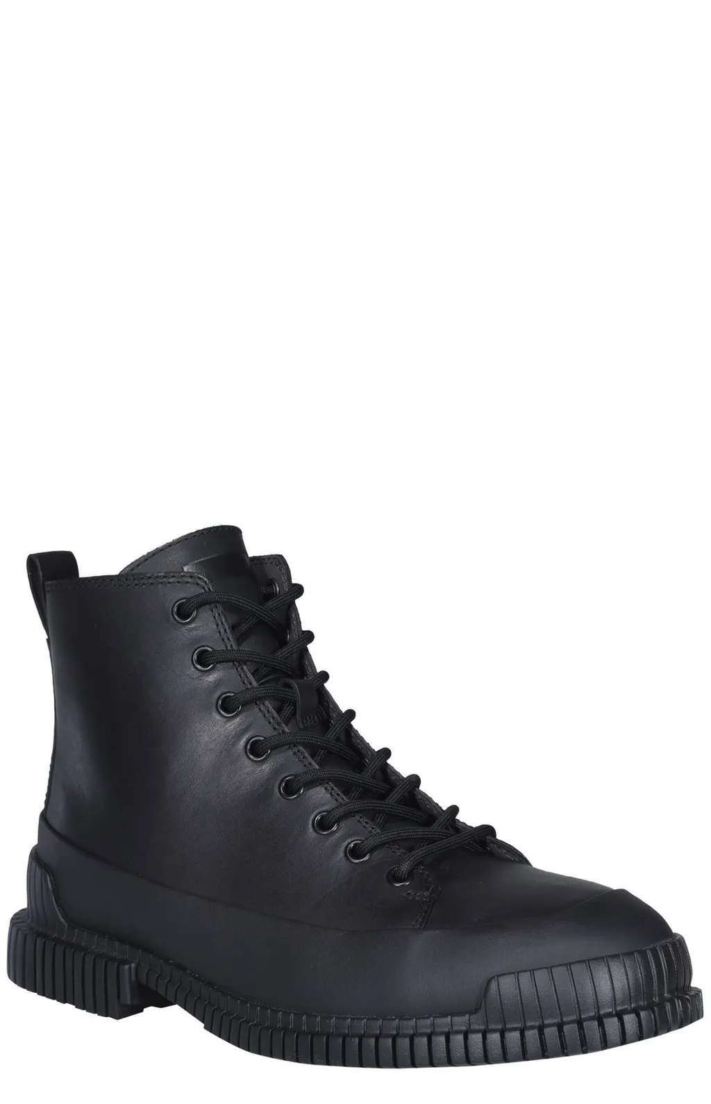 Camper Pix Round Toe Lace-Up Boots