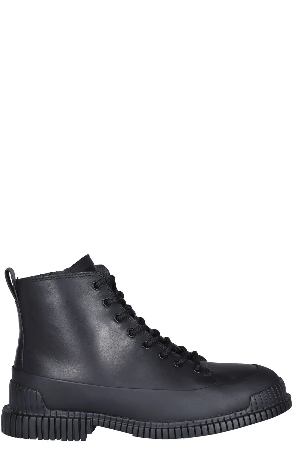 Camper Pix Round Toe Lace-Up Boots