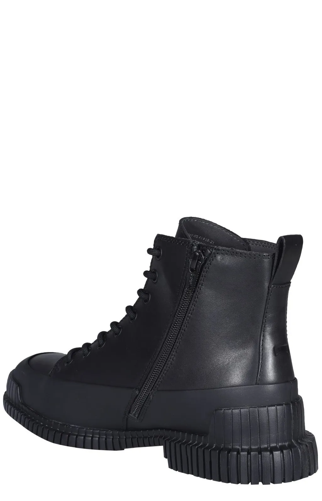 Camper Pix Round Toe Lace-Up Boots