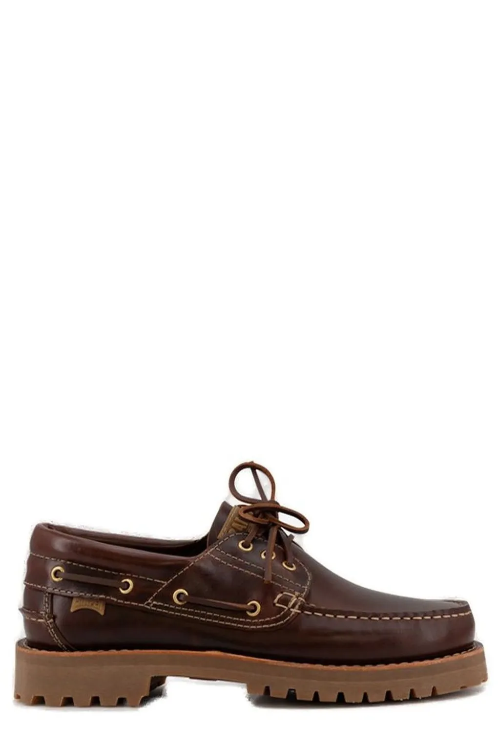 Camper Chunky-Sole Lace-Up Moccasins
