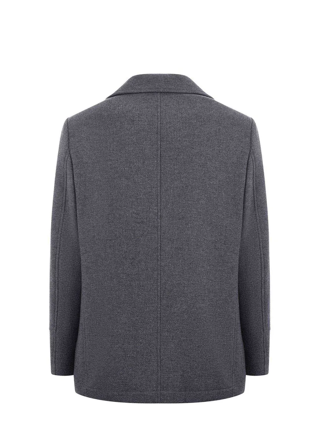 Camplin Island Wool Blend Peacoat