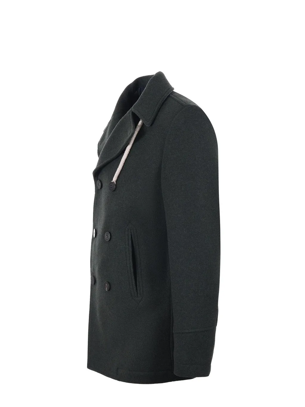 Camplin Double-Breasted Peacoat