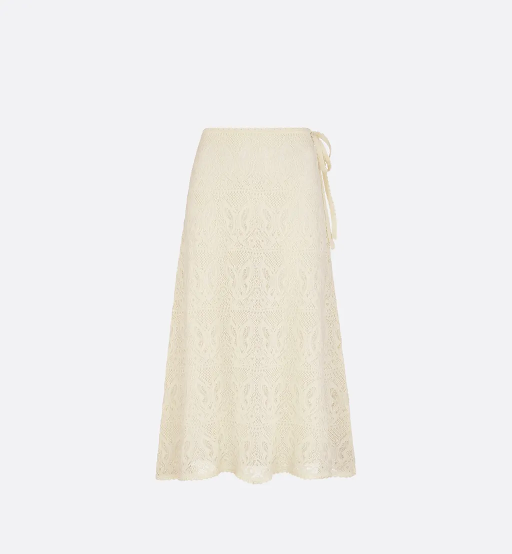 Dioriviera Mid-Length Flared Skirt