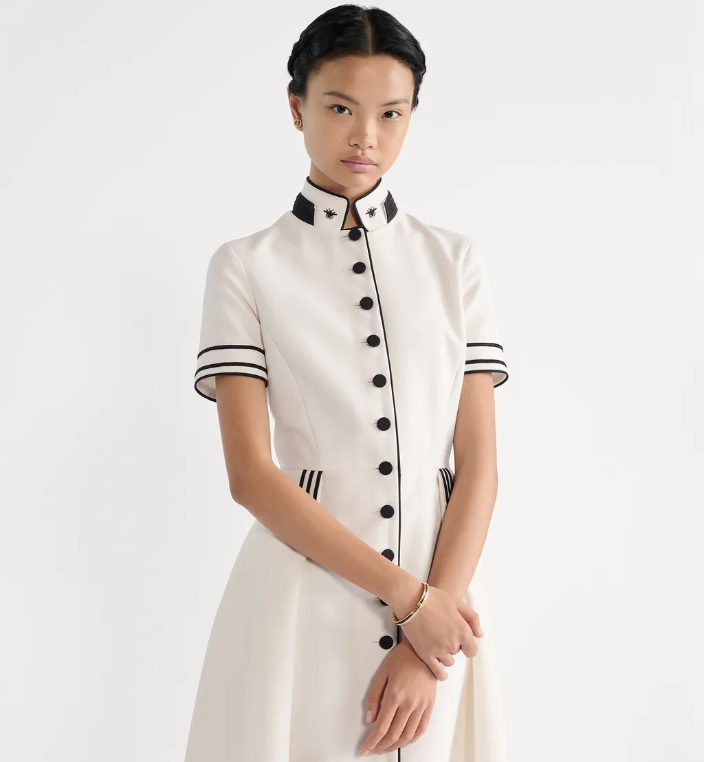Mid-Length Belted Shirtdress
