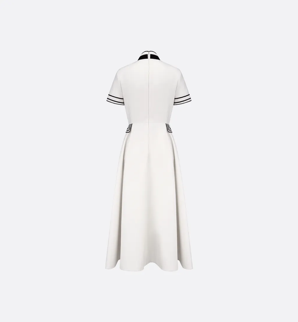 Mid-Length Belted Shirtdress