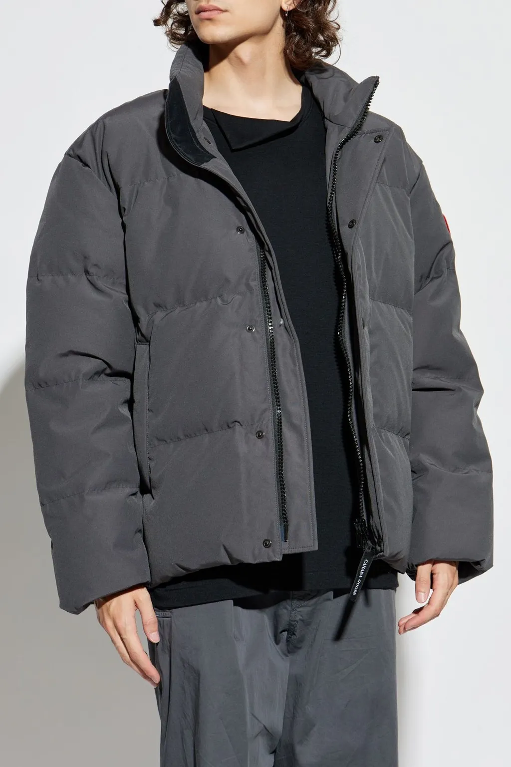 Canada Goose Bayview Logo Patch Down Jacket