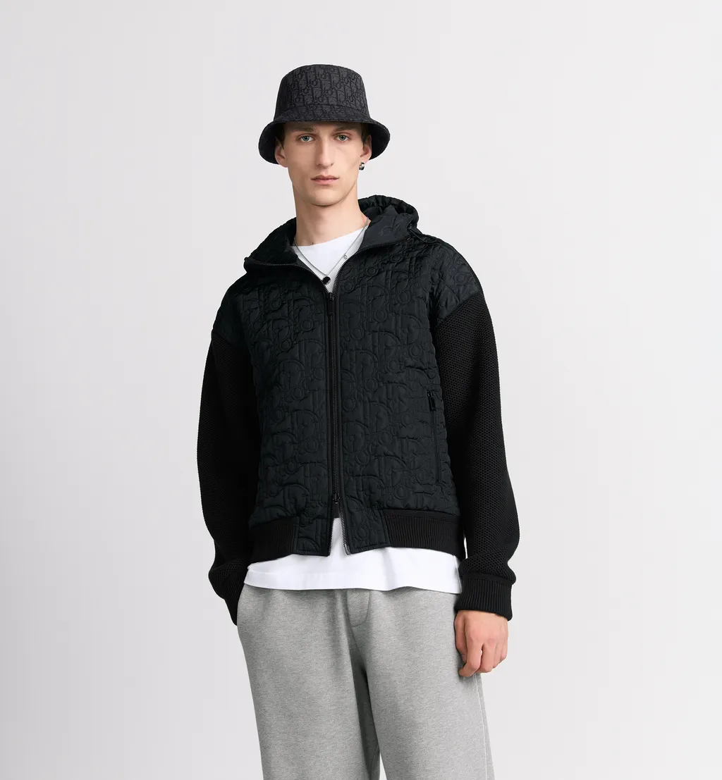 Dior Oblique Hooded Blouson Jacket
