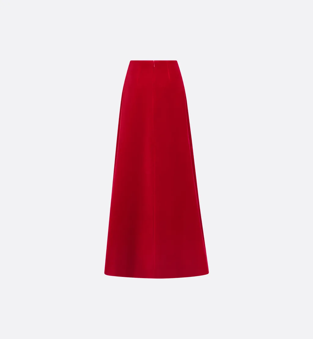 Long Flared Skirt
