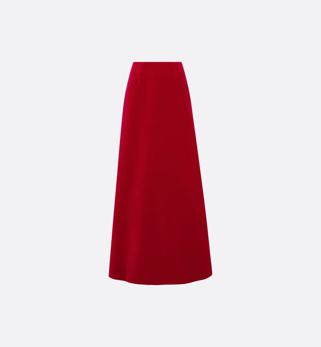 Long Flared Skirt