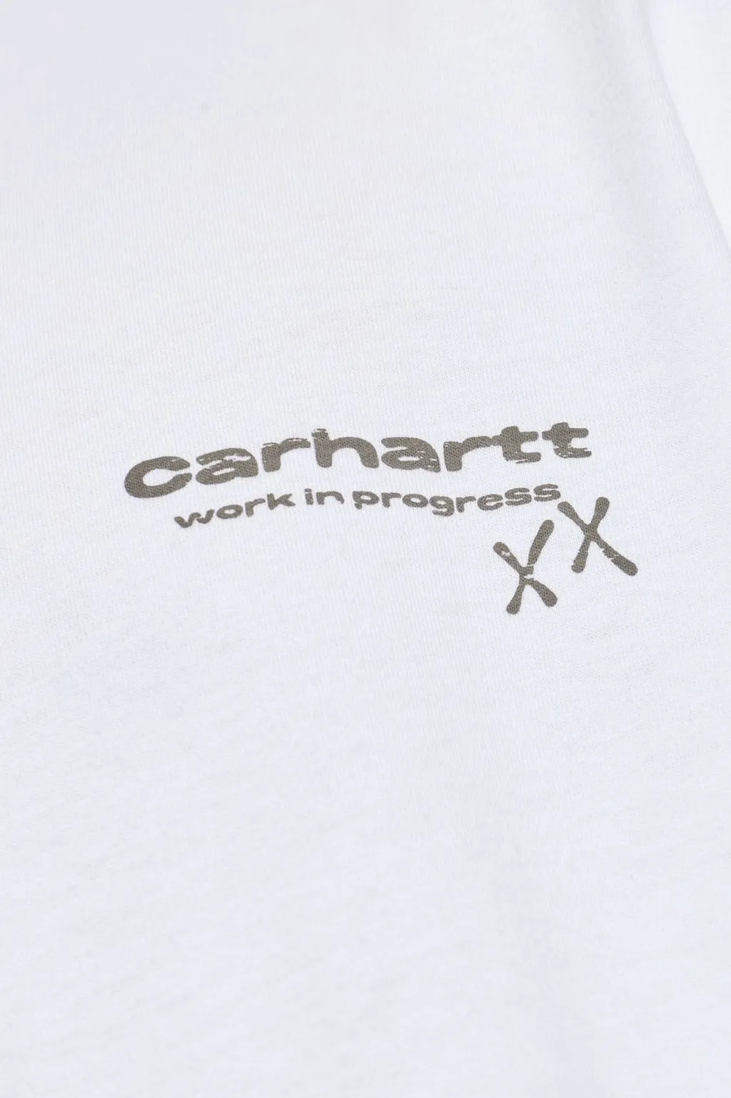 Carhartt Wip Logo Printed Crewneck T-Shirt