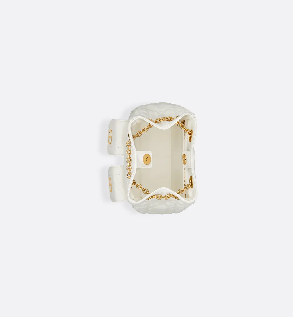 Medium Dior Caro Multicarry Backpack With Chain