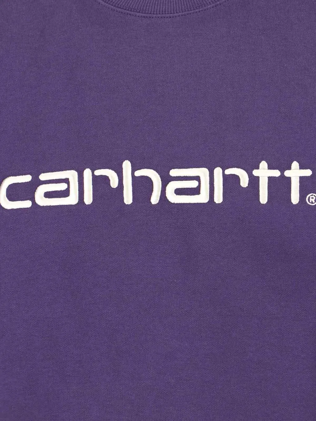 Carhartt Wip Logo Embroidered Crewneck Sweatshirt